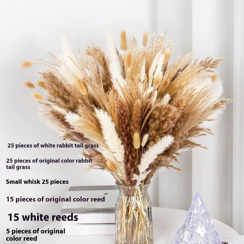 Dried Pampas Grass Bouquet – Natural Dried Flower Arrangement