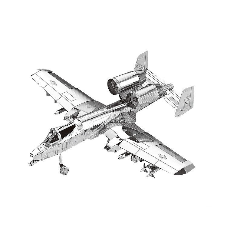 DIY 3D metal model puzzle kit in detailed alloy vehicle, ride, and military designs