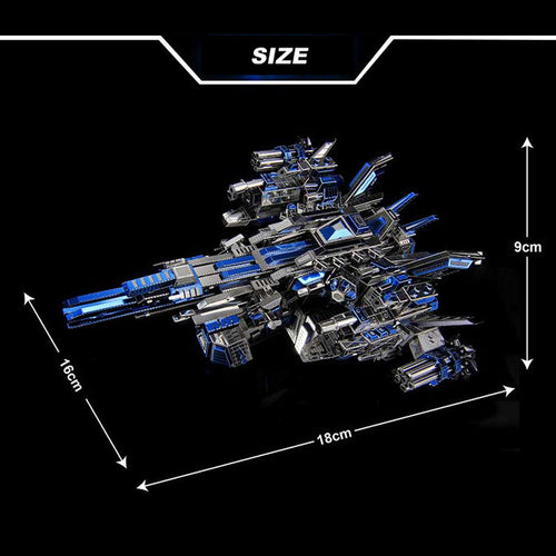 DIY 3D stainless steel model puzzle kit for ages 14 and older